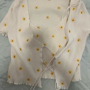 Pacsun Floral layered Shirt